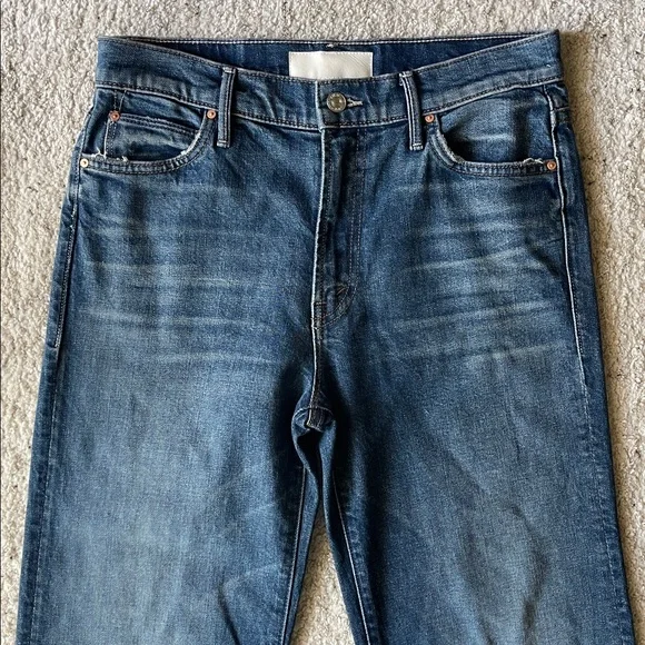 MOTHER Women's Straight Leg Jeans - Blue